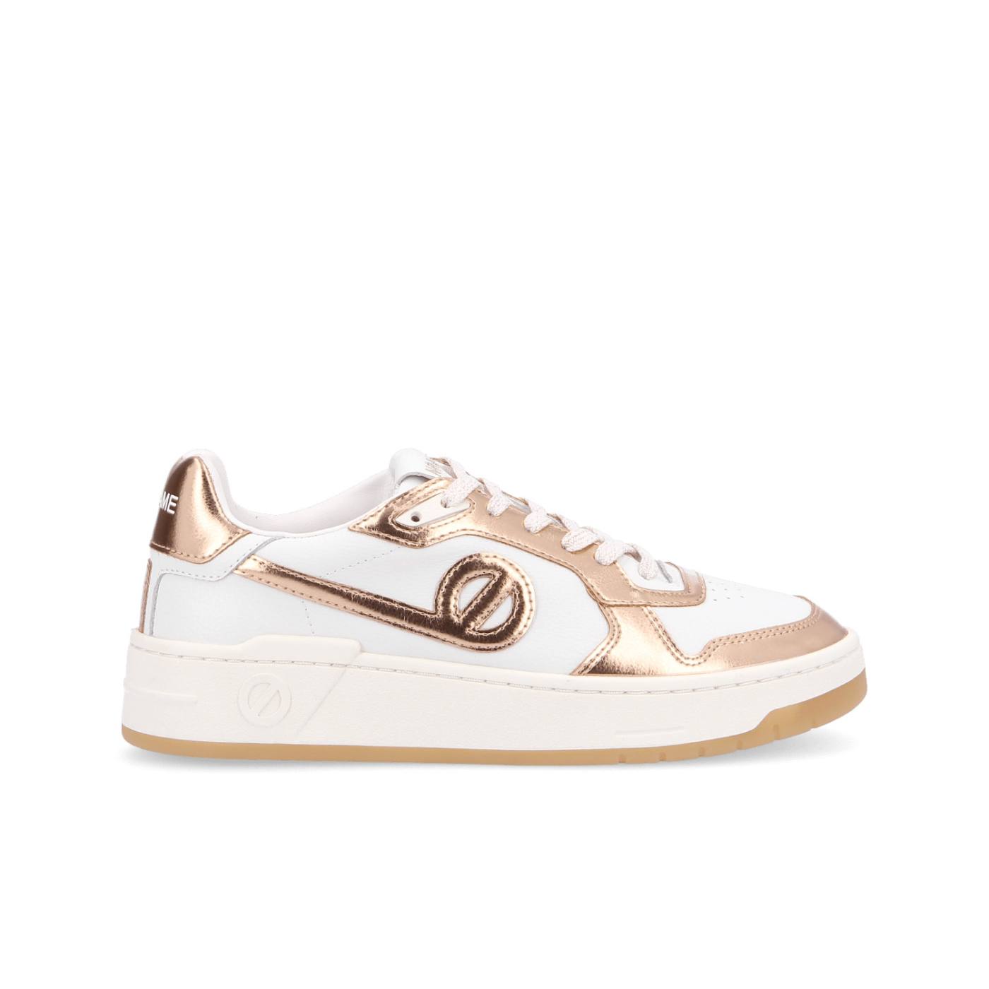 SNEAKER KELLY - GRANO/METALLICO - BIANCO/RAME